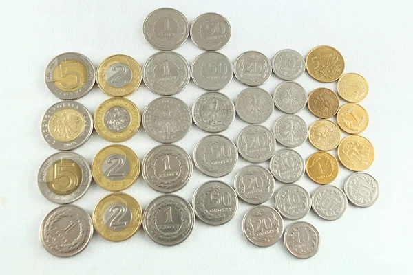 Πολωνικό νόμισμα - ζλότι — Φωτογραφία Αρχείου