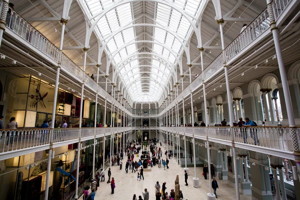 Il Museo Nazionale della Scozia a Edimburgo — Foto Stock