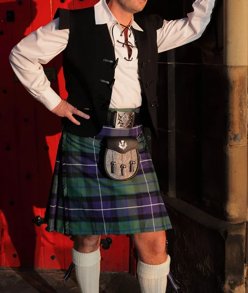 stock image Traditional Scottish outfit