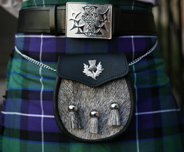 전통적인 스코틀랜드 복장 — 스톡 사진