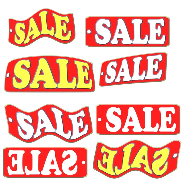 Sale tags — Stock Photo, Image