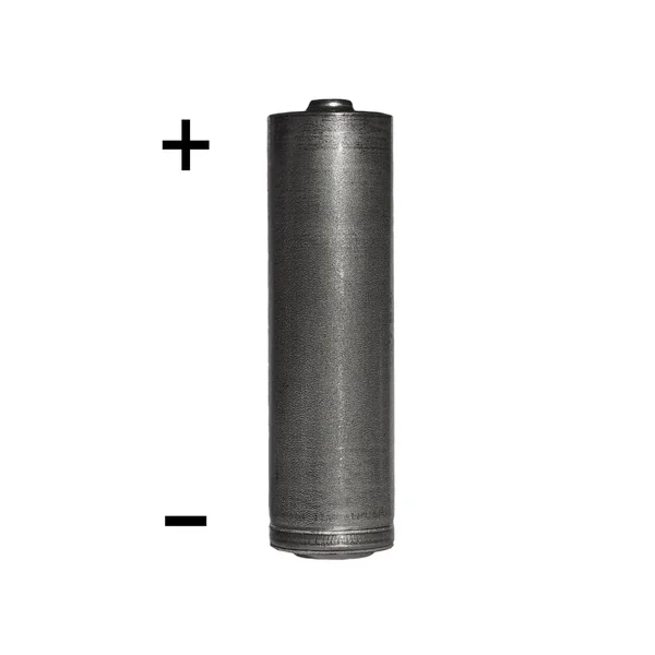 Battery isolated on white — Stock Photo, Image