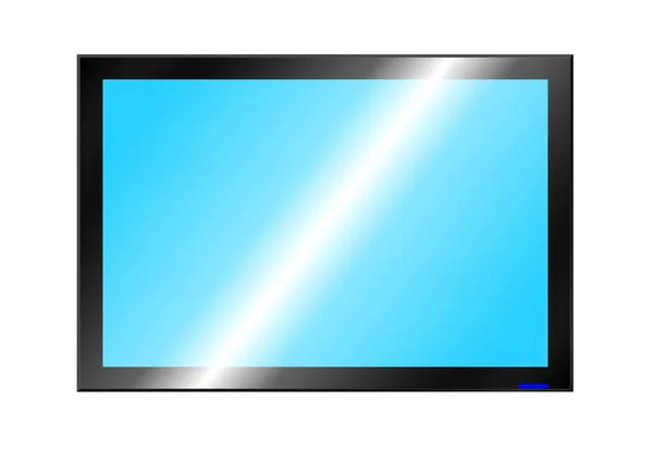 Телевизионный экран — стоковое фото