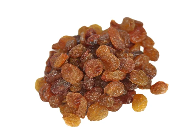 Heap raisin on white background — Stock Photo, Image