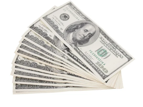 Honderd dollar bill — Stockfoto