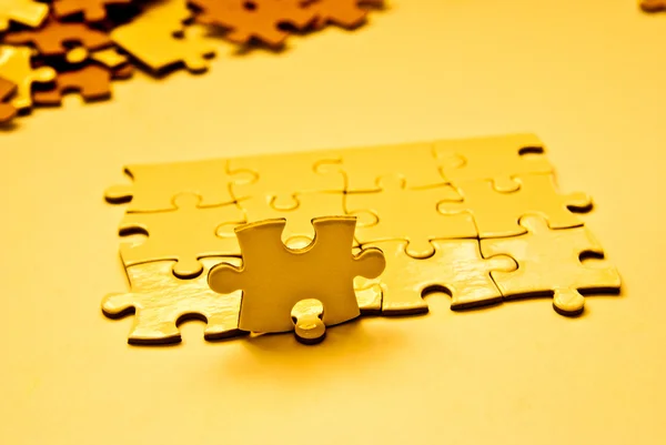 Puzzle pieces — Stock Photo, Image