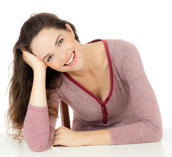 Gorgeous happy young woman — Stock Photo, Image