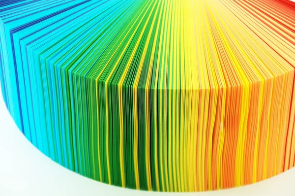 stock image Rainbow-colored paper