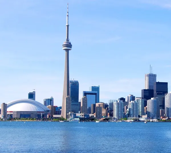 Panoramę Toronto, Kanada — Zdjęcie stockowe