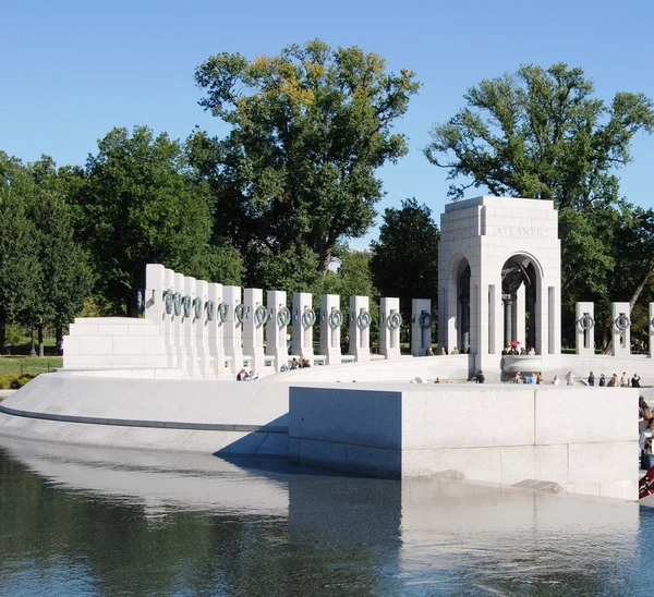 Memorial da Guerra Mundial em Washington DC, EUA — Fotografia de Stock