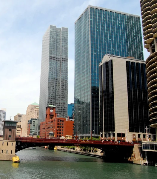 Downtown Chicago, Illinois EUA — Fotografia de Stock