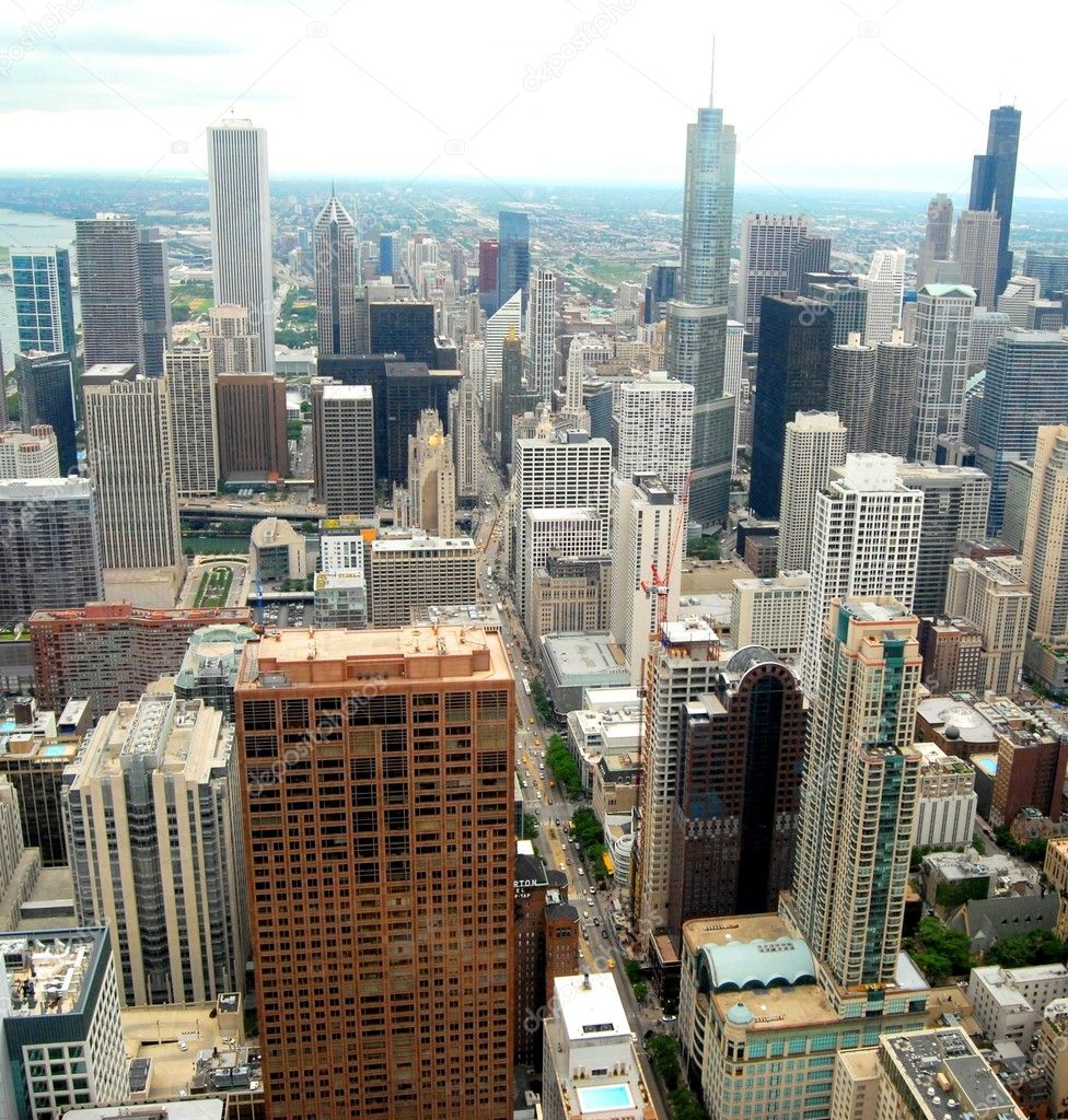 High Rise Buildings in Chicago, Illinois USA