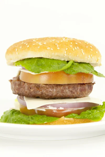 牛肉のハンバーガー — ストック写真