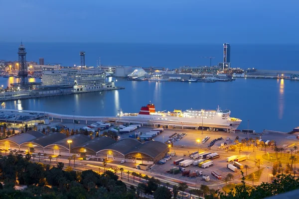 stock image Port of Barcelona