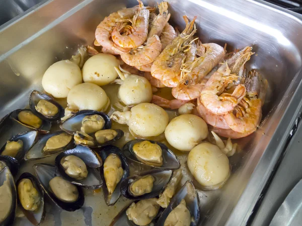 Pişmiş deniz ürünleri — Stok fotoğraf