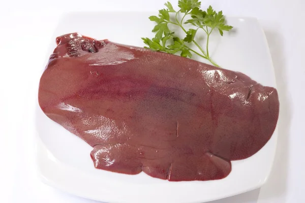 Hígado de cerdo —  Fotos de Stock