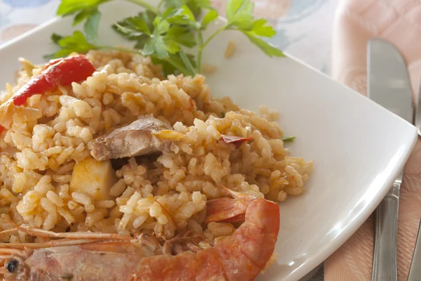 Stock image Paella rice