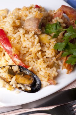 paella pirinç