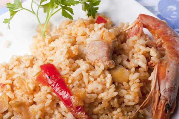 stock image Paella rice