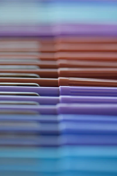 Marcadores de colores — Foto de Stock