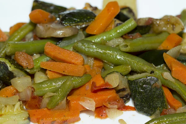 Sauterade grönsaker — Stockfoto