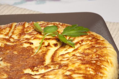 ve soğan omlet