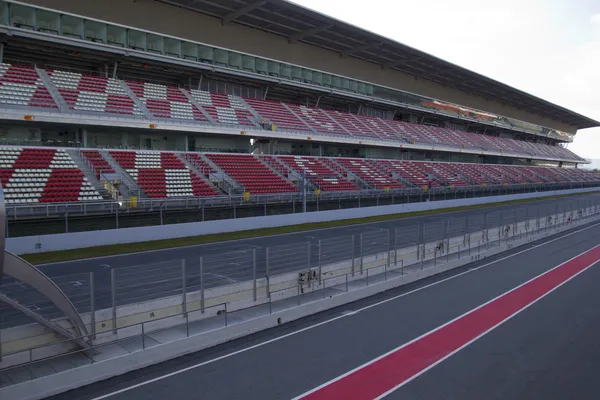 Racerbanan Circuit de catalunya — Stockfoto