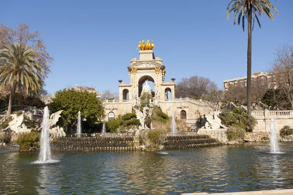 Fuente del Parque de la Ciutadella — Foto de Stock