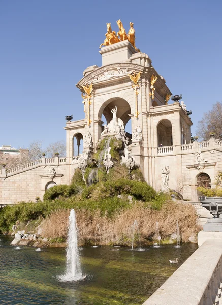 Fuente del Parque de la Ciutadella — Foto de Stock