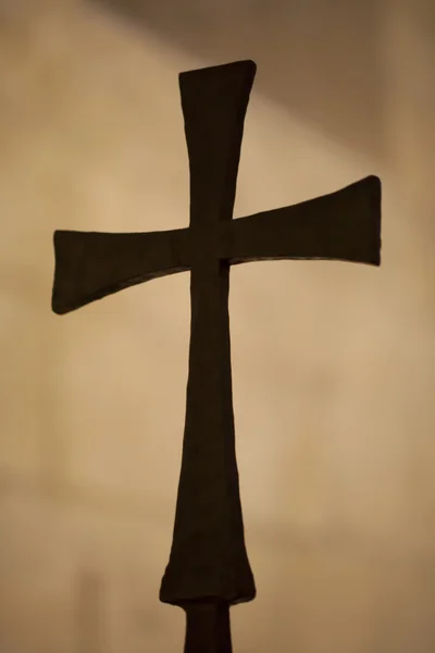 Středověká kříž — Stock fotografie