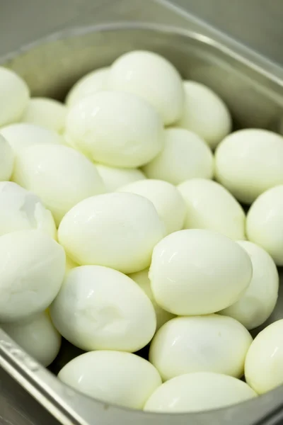 Hardgekookte eieren — Stockfoto