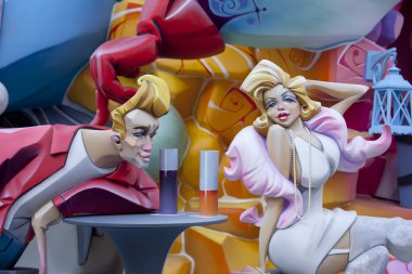 Fallas Valencia, İspanya