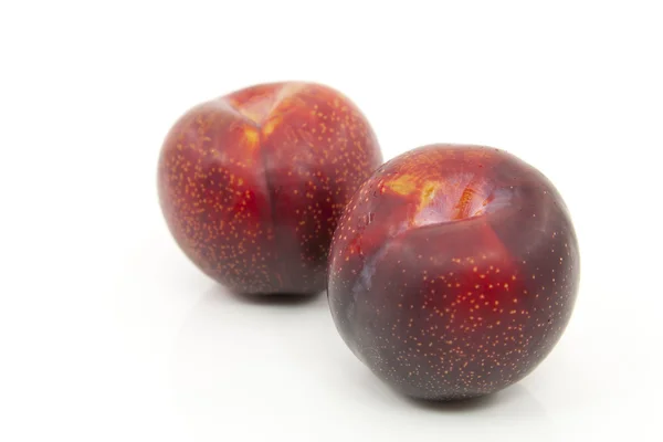 Red plums — Stock Photo, Image