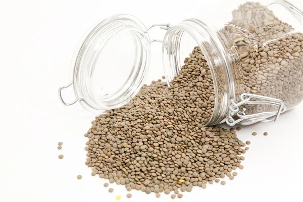 Stock image Raw lentils