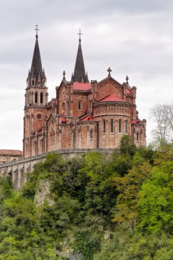 Covadonga sanctuary, asturias, İspanya