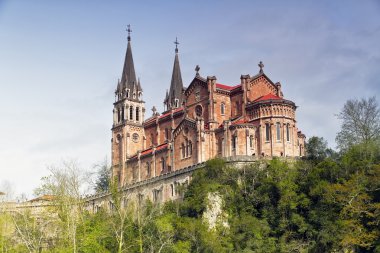 Covadonga sanctuary, Asturias, Spain clipart