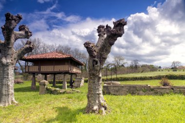 Horreo gijon, asturias, İspanya