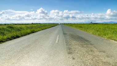 Asphalt road clipart