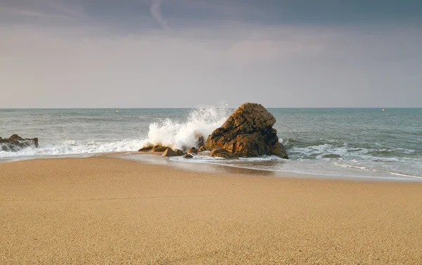 马略卡岛帕尔马 pol de mar，西班牙布拉瓦海岸 — 图库照片