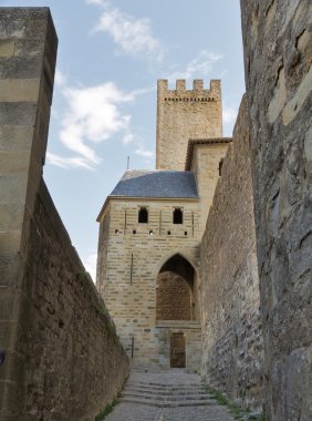 Carcassonne, Fransa, unesco. Castle