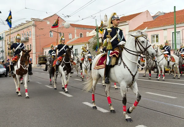 Guardia presidenziale Lisbona - Portogallo — Foto Stock