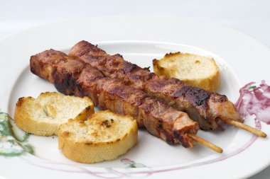 Grilled meat clipart