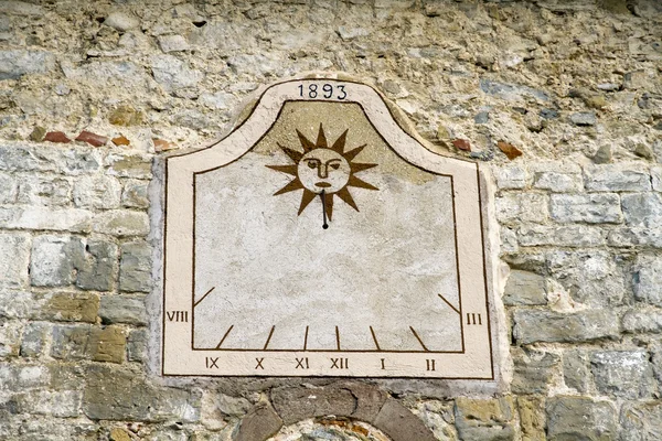 Стародавні Сонячний годинник — стокове фото