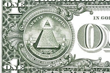 Dollar pyramid clipart