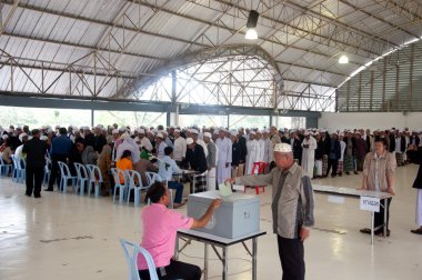 yala, Tayland - 24 Kasım: tanımlanamayan İslam dini Şef