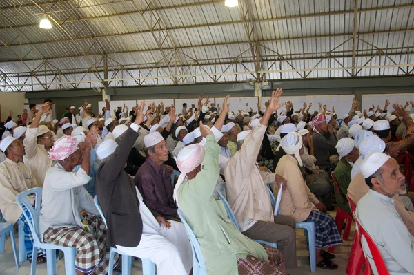 YALA, THAILAND - NOVEMBRO 24: Chie religioso islâmico não identificado — Fotografia de Stock