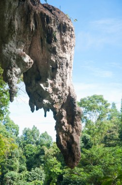Elephant head Formations inside cave temple in yala, thailand clipart