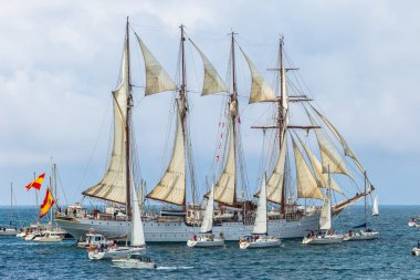 Ship Juan Sebastian de Elcano clipart