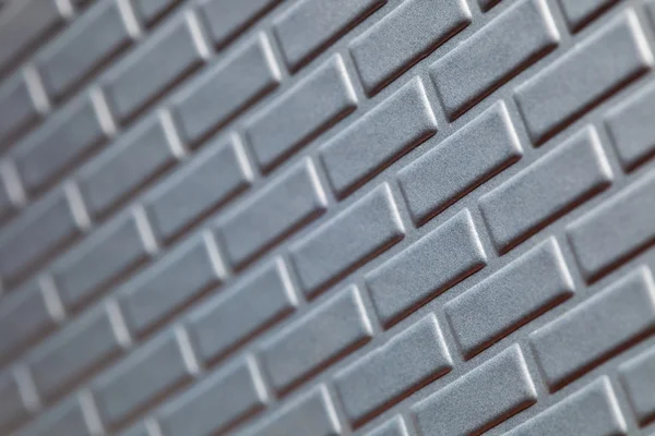 stock image Wall of metallic bricks