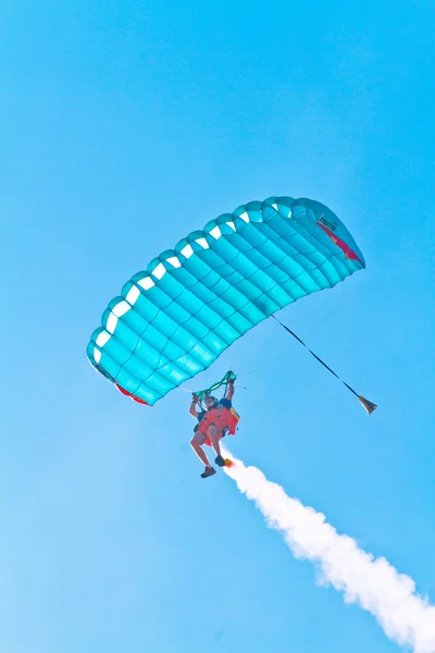 Parachutist — Stock Photo, Image